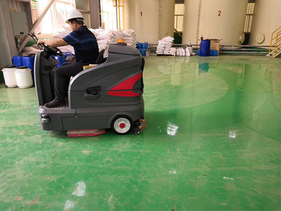 驾驶室洗地机桂林工厂洗地用车间保洁擦洗机